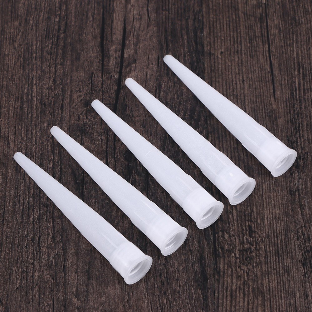 20 Pcs Reusable Caulking Nozzle Set Replaceable Plastic Ink Grip