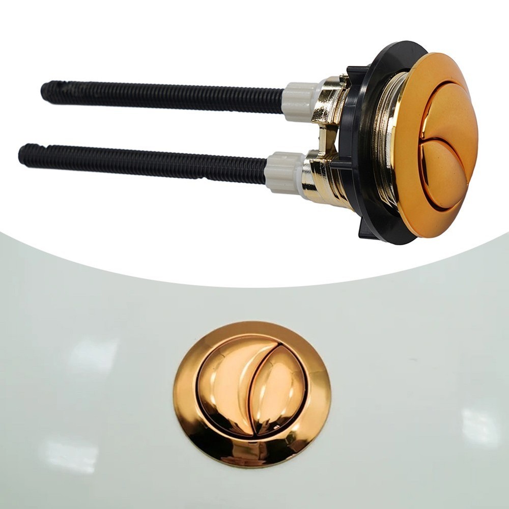 Efficient and Stylish Gold Toilet Push Button for Improved Functionality
