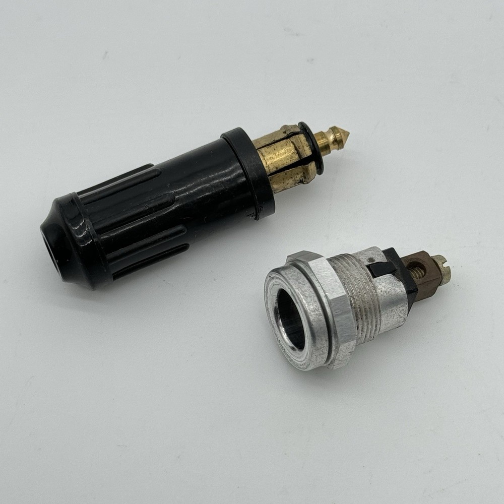 NOS Porsche 356 Under Dash Accessory Plug AUXILIARY INPUT