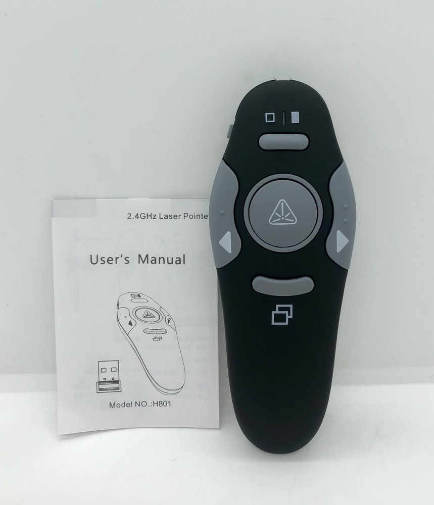 AlepTau Wireless Presentation Clicker Remote Pointer - FREE SHIPPING a