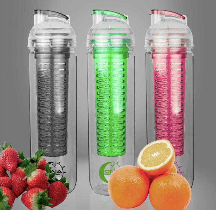 Water Infuser Bottle  - 30 Oz (Green)