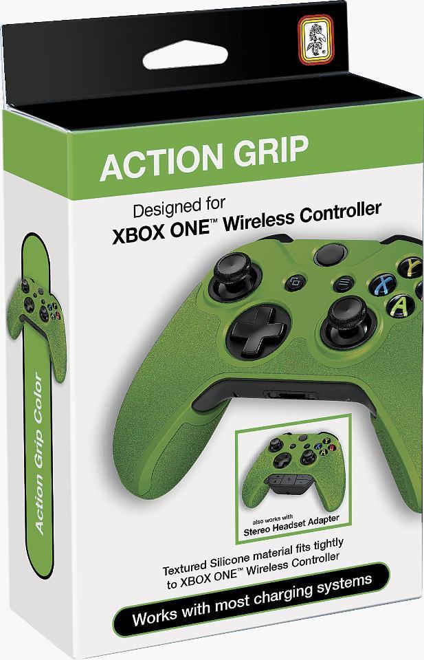 RDS Industries XB11_GREEN Action Grip Sleeve for Xbox One Wireless Controller -