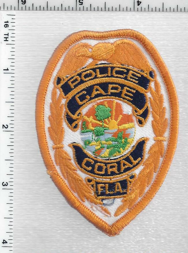 Cape Coral Police (Florida) 1st Issue Cap/Hat Patch