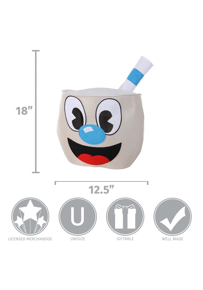 Mugman Felt Character Head