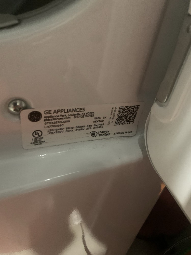 GE Electric Washer And Dryer Set