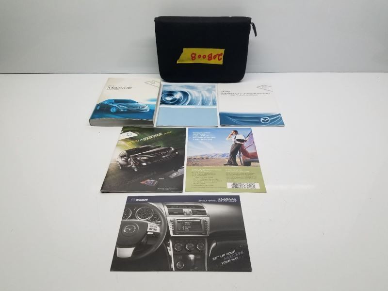 Owners Manual Fits 2010 Mazda 6 OEM