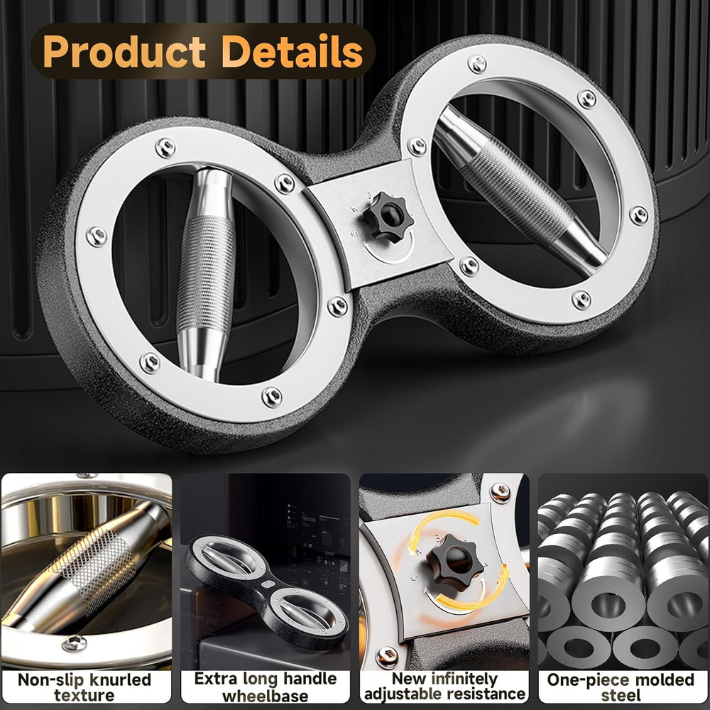 Burn Machine Arm Workout Appliances 360 Degree Rotatable Forearm Exerciser Resis