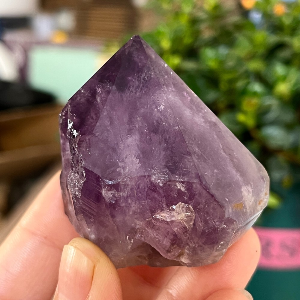 139g Natural Amethyst geode quartz clustercrystal specimen Healing