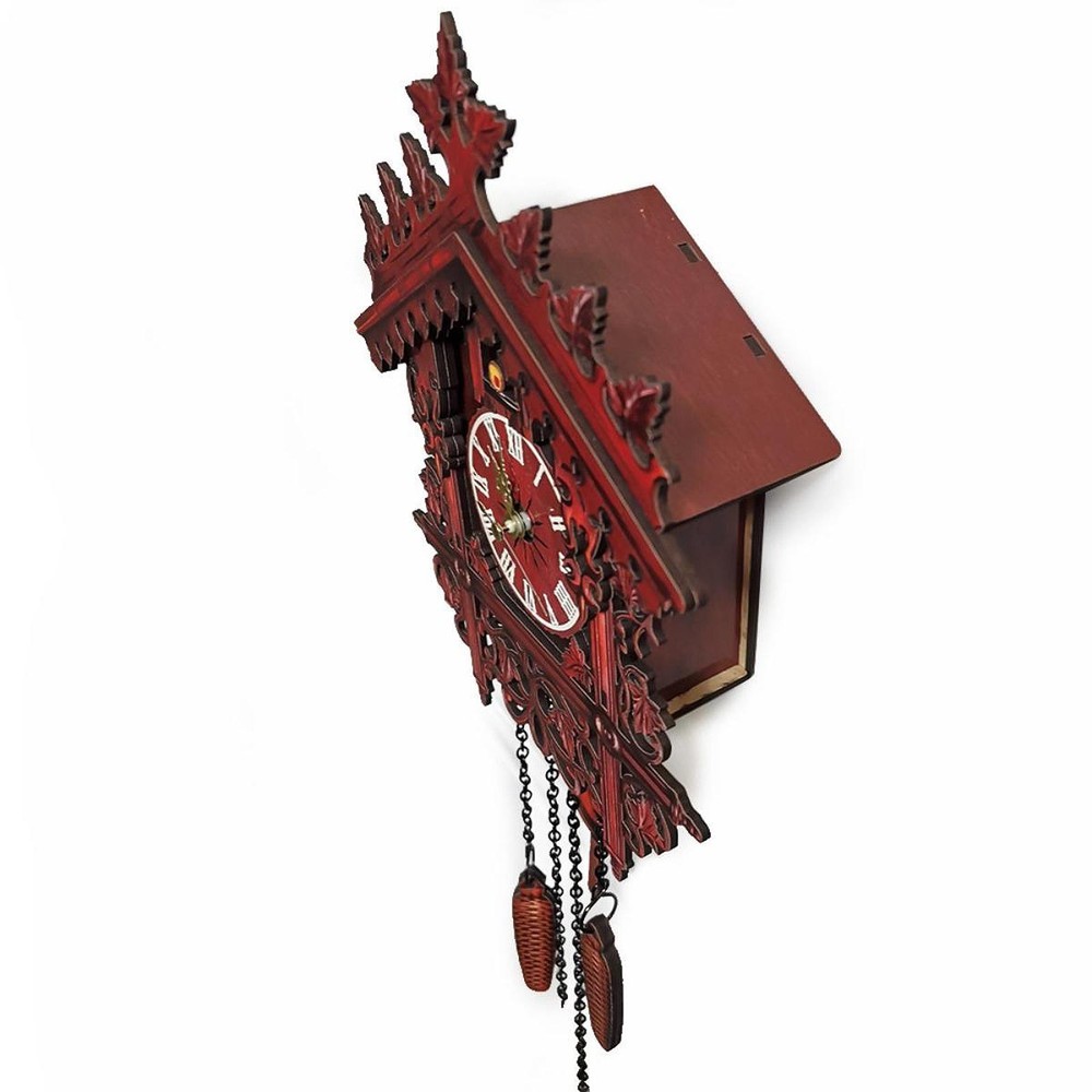 Wall Mounted Cuckoo Clock Home Decoration for Kitchen Dining Room Versatile