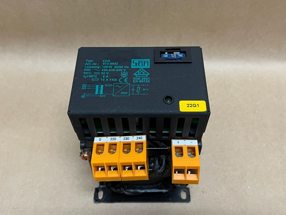 SBA EGS 073-0052 Transformer
