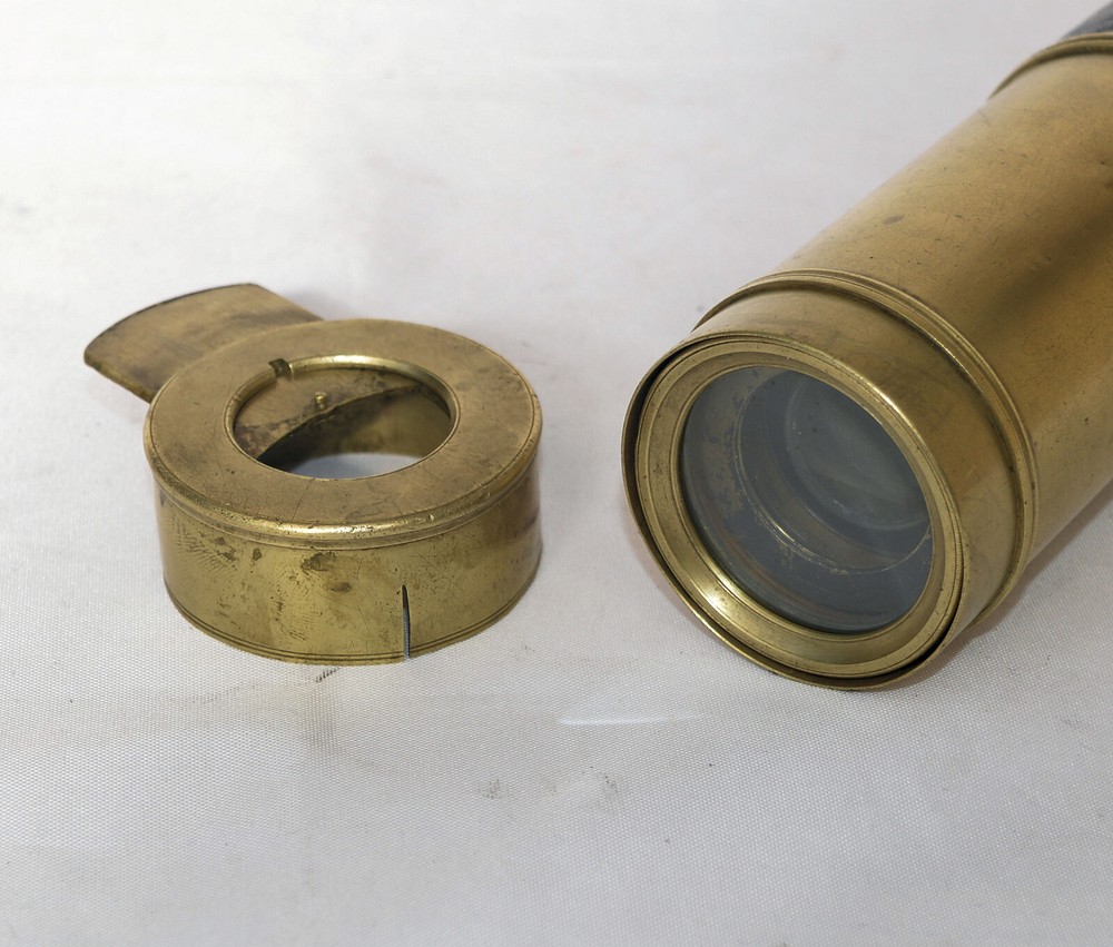 Three draw telescope – J. Newton, Halifax.