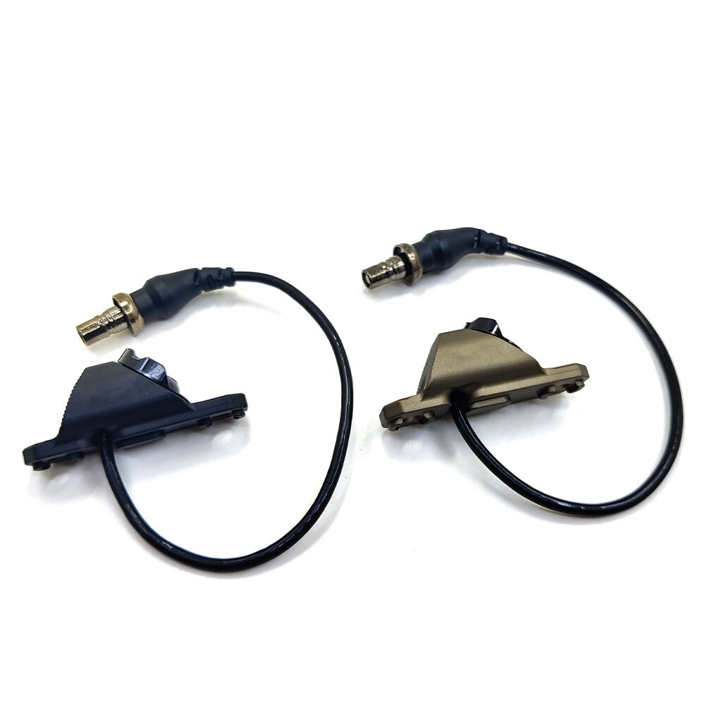 Tactical Hot Button Pressure Remote Switch For M300 M600 Light Mlok Rail Mount
