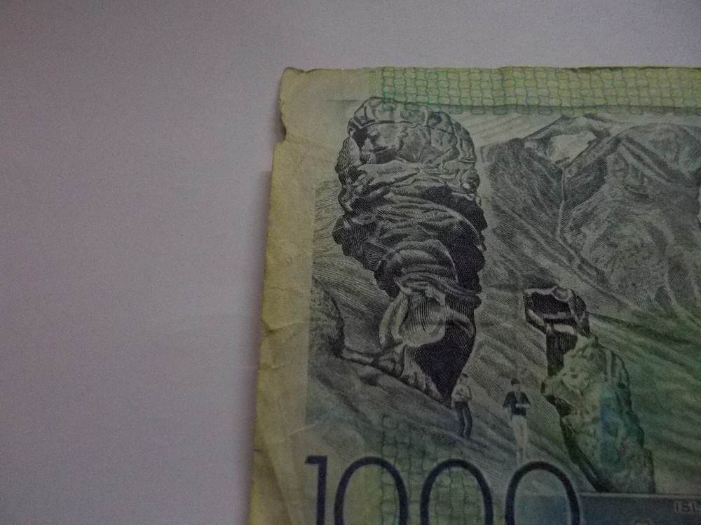 1979 Banco De Espana 1000 Mil Pesetas Note