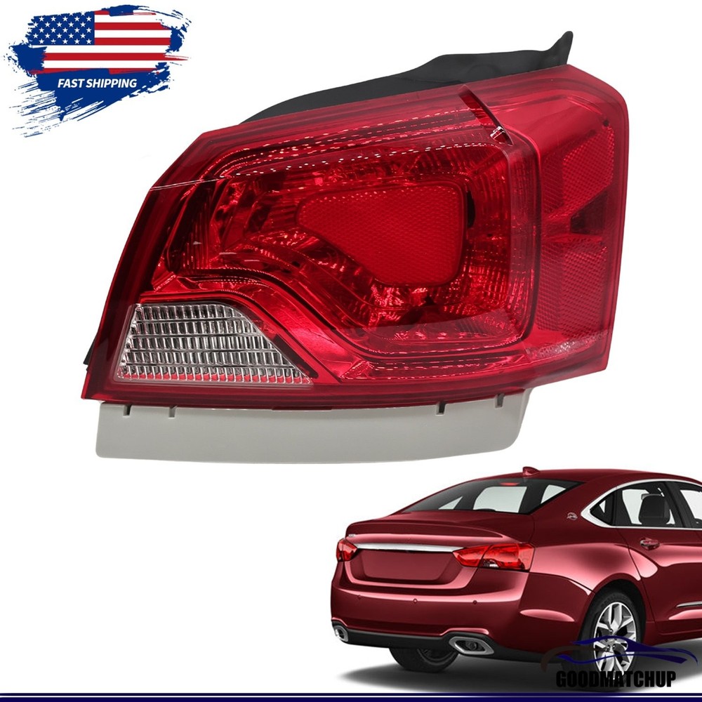 For Chevy Impala Sedan 2014-2020 Tail Brake Lamp Light Outer Passenger Right