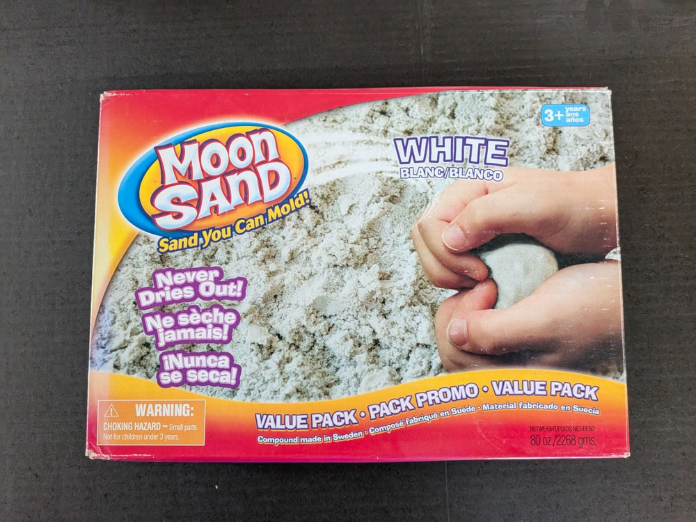 Moon Sand White Value Pack 80oz/5lb
