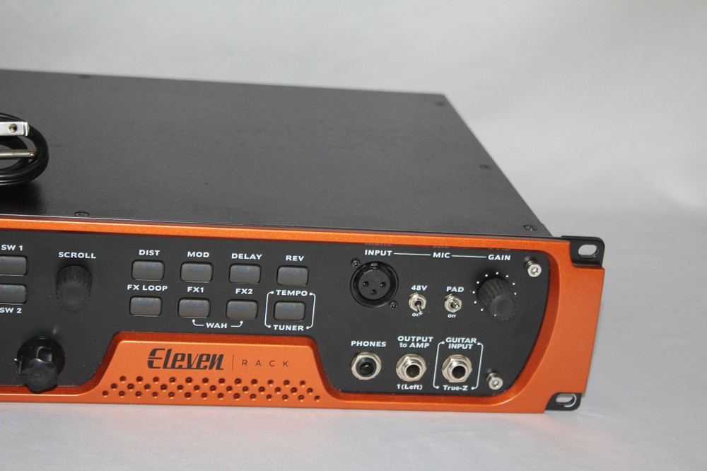 Avid Eleven Rack 9100-59335-01 Multi Effects Processor Interface