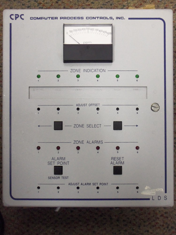CPC LDS ZONE SENSOR REFRIGERANT LEAK ALARM 809-1060 COMPRESSOR RACK