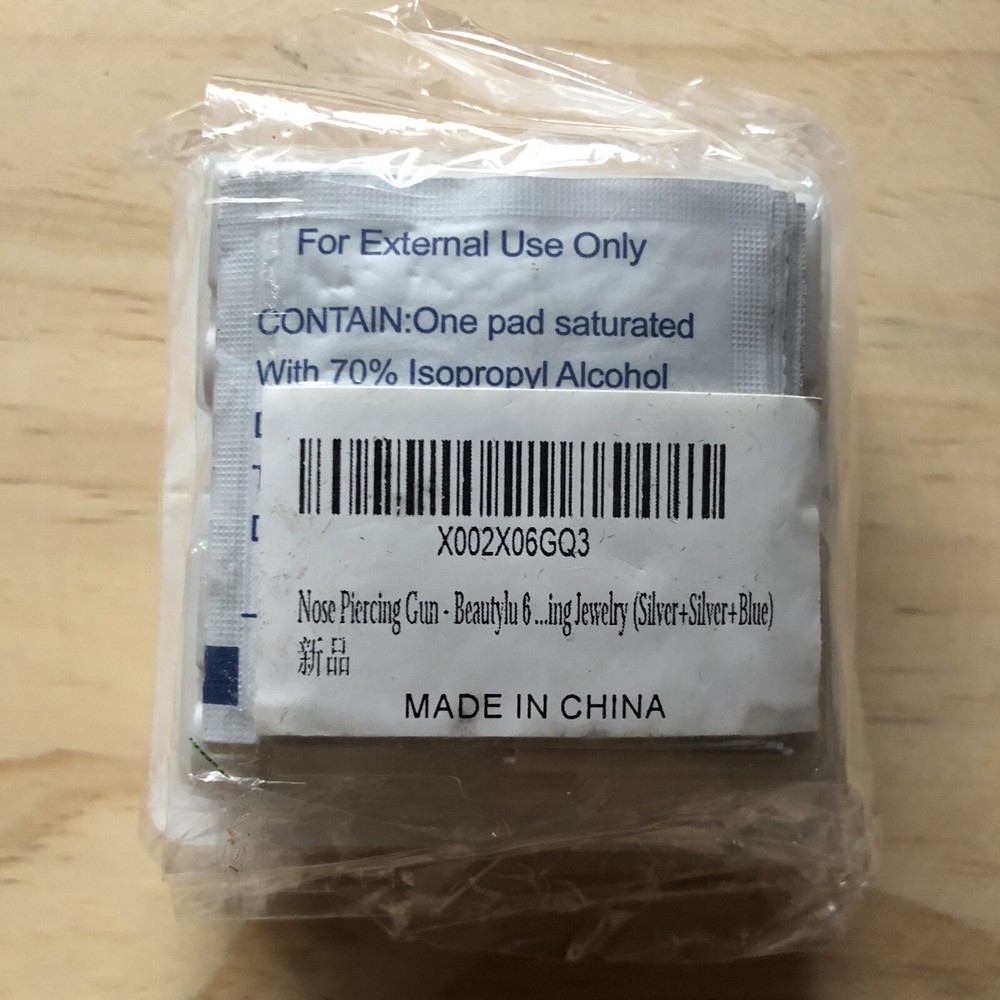 Disposable Nose Piercing Units