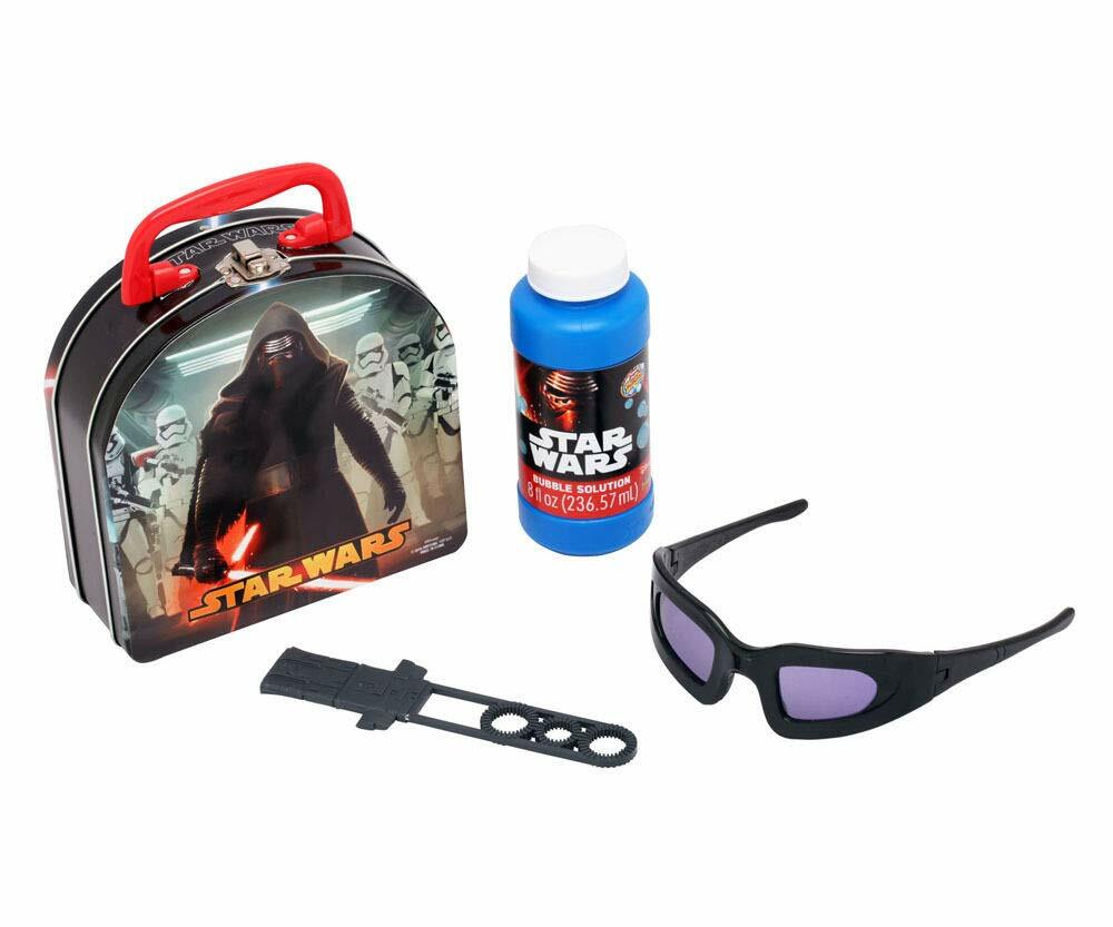 Star Wars 3D Bubbles Set (Tin, Lightsaber bubble wand, bubbles, 3D glasses)