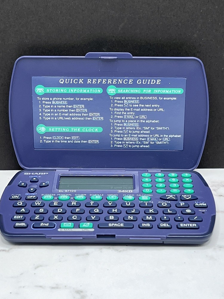 Sharp EL-6710S Electronic Organizer Calculator
