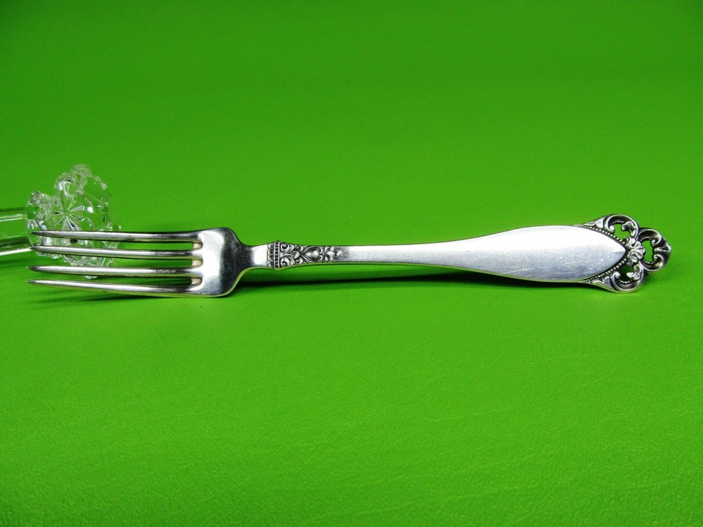 .830 Silver Lillemor by Th. Marthinsen Dinner Fork. 8" L