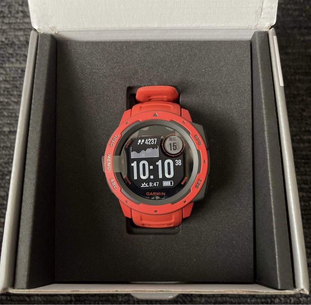 GARMIN Smartwatch Instinct Flame Red