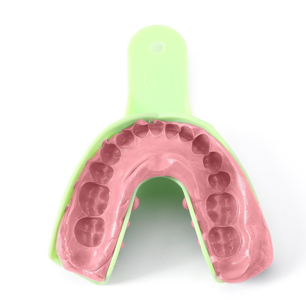 Dental Chromatic Alginate Impression Material for Removable Dentures