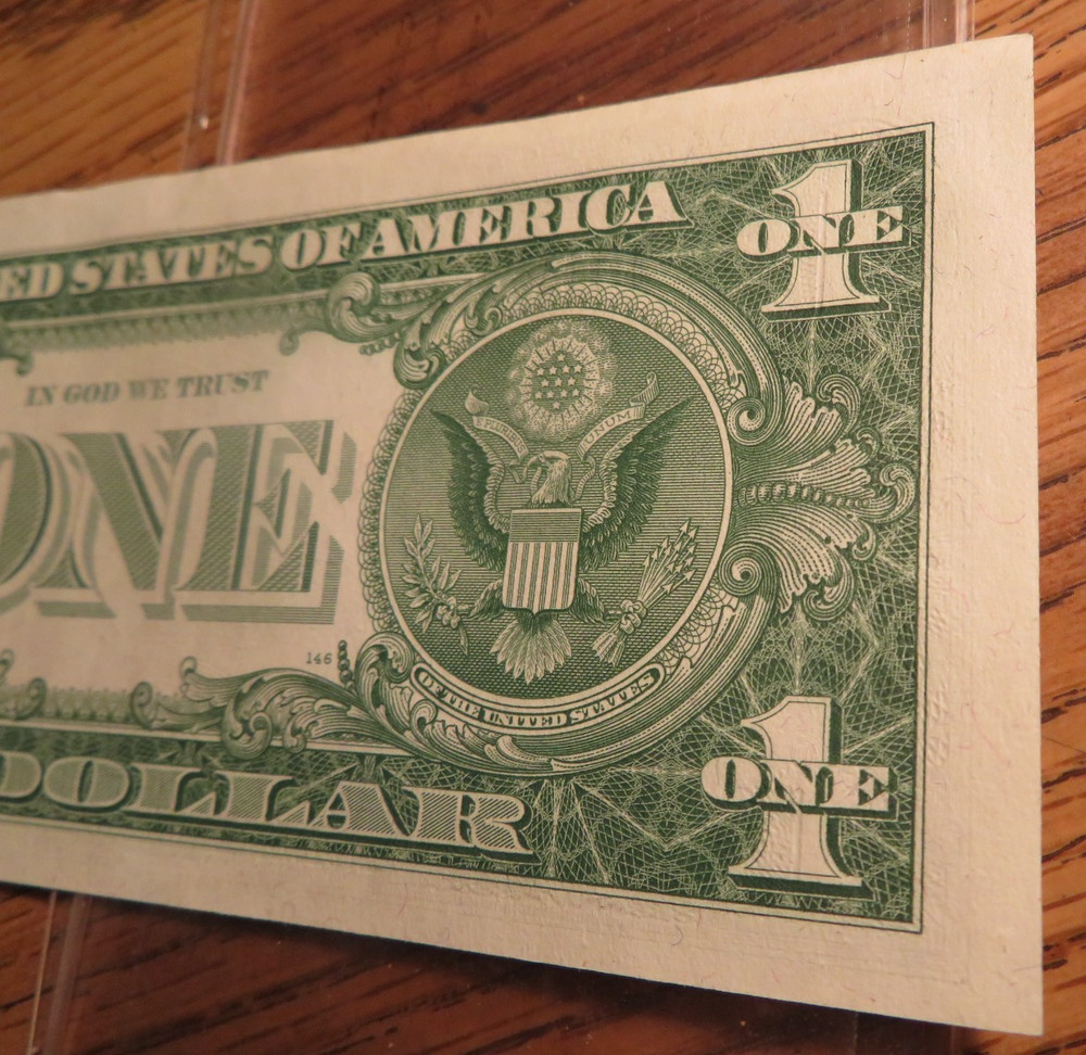Two (2) 1957 Silver Certificate Dollar Star Notes Consecutive #'s Crisp