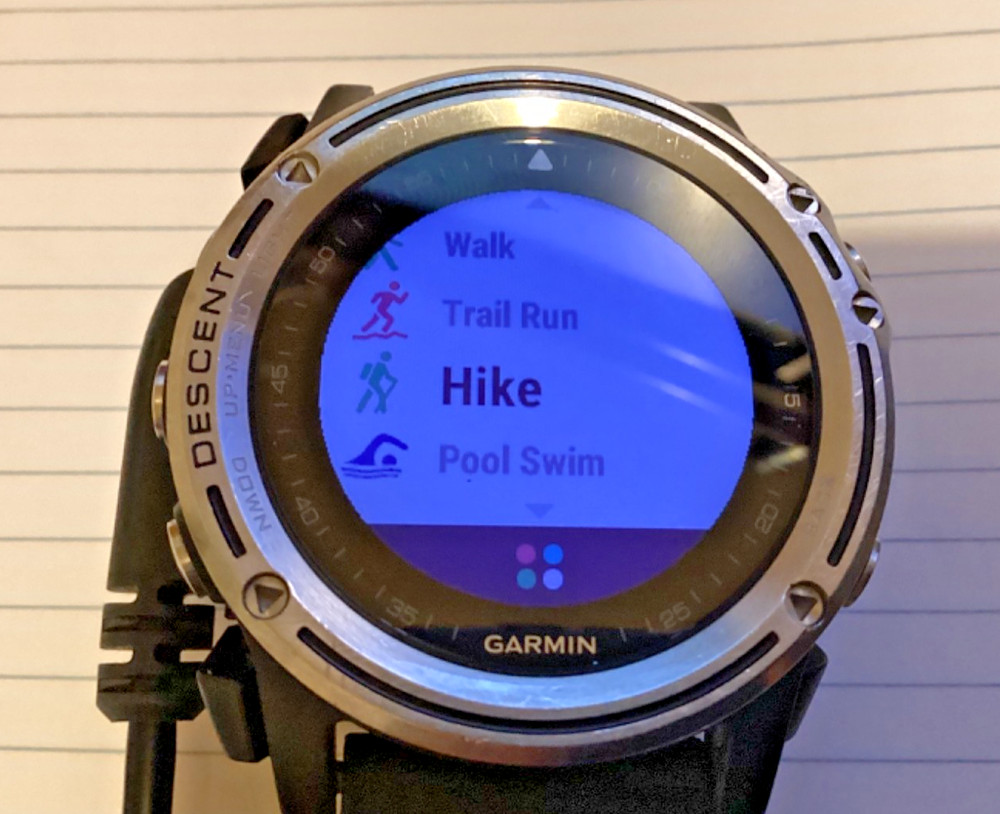 Garmin Descent MK1 Dive Computer with Surface GPS - Silver - Used
