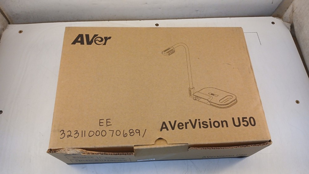 Avervision Vision U50 USB Document Camera *OPEN BOX* *WORKING* *READ*