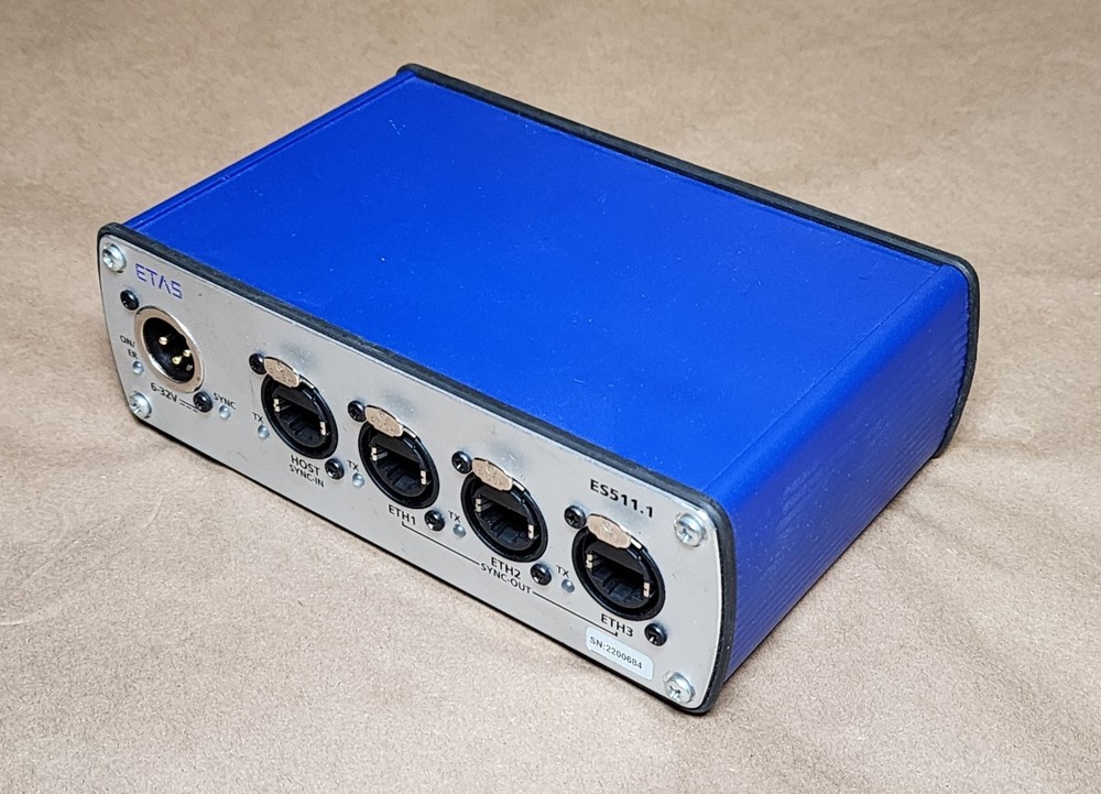 ETAS ES511.1 automotive CAN LIN ETH ETK hardware interface module