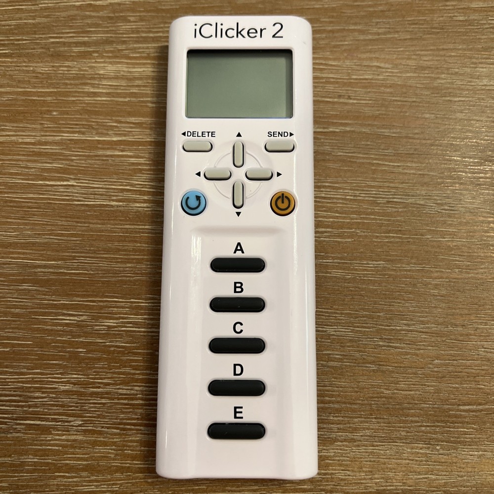 iClicker 2 Student Remote Classroom Response Control Powers On/Not Tested