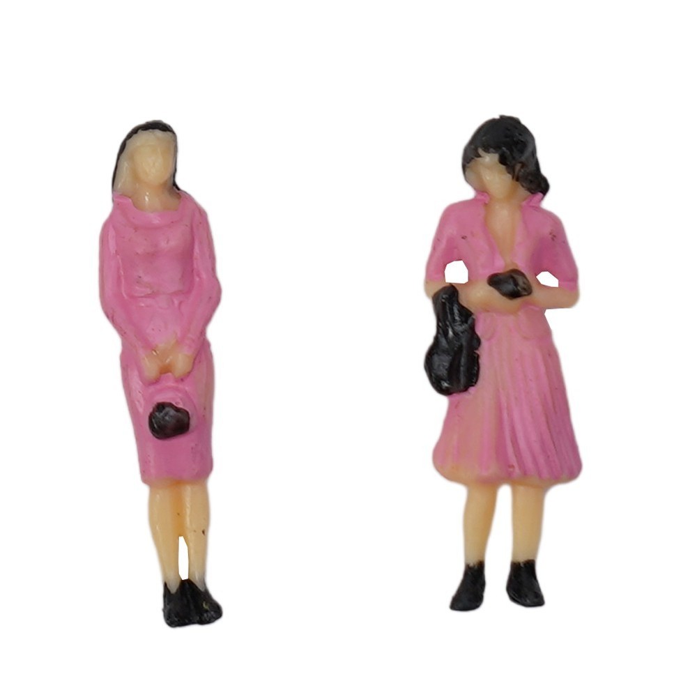 Painted Figures Model Sand Table Beautiful Decoration Multicolor Passenger