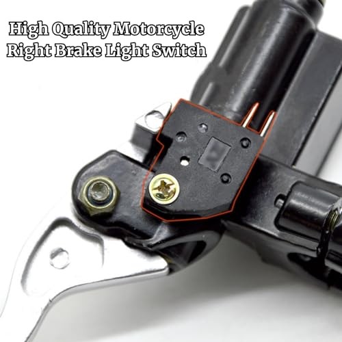 Motorcycle Brake Light Switch, Universal Motorcycle Right Brake Light Switch