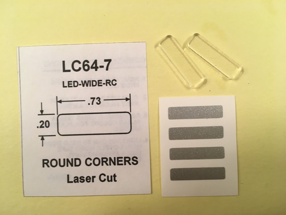 2 PACK 1/64 SCALE POLICE LIGHT BARS