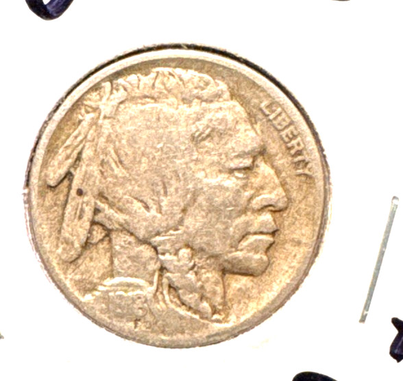 1918 buffalo nickel VG
