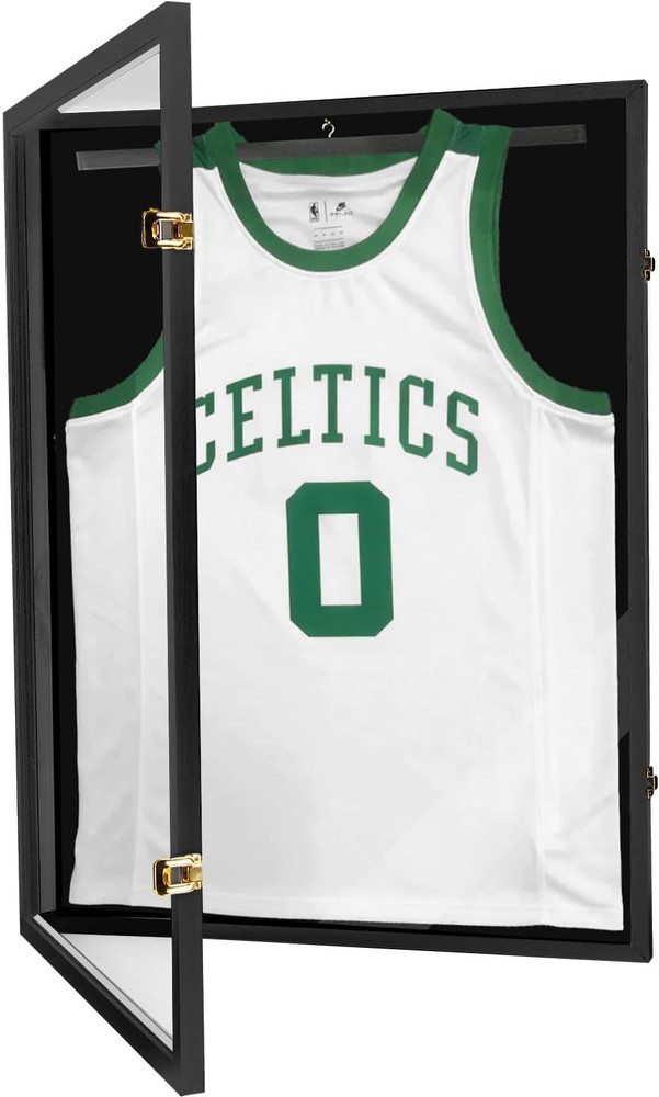 Jersey Frame Display Case ,Jersey Shadow Box with 98% UV Protective Acrylic Door