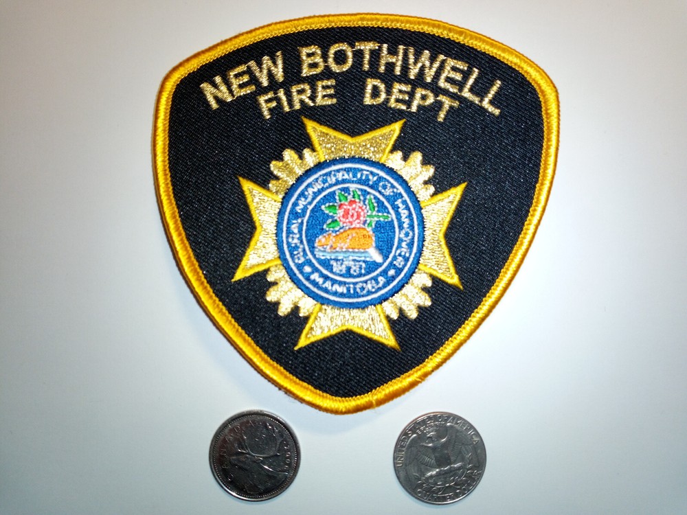 New Bothwell Fire Department Patch Badge Crest