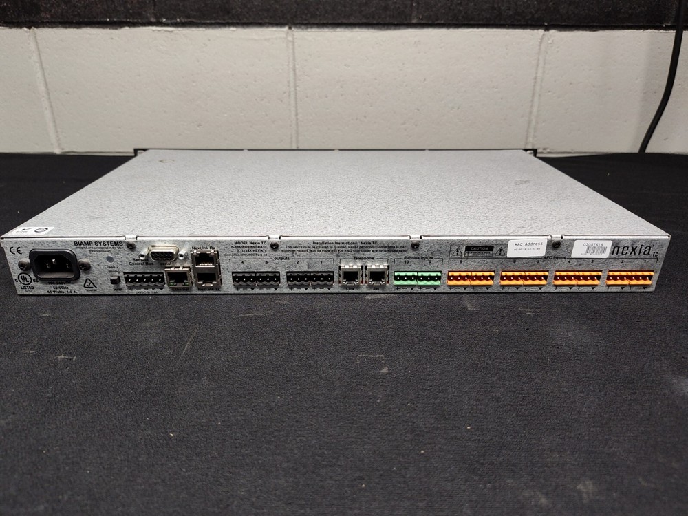 Biamp Nexia TC Audio Digital Signal Processor