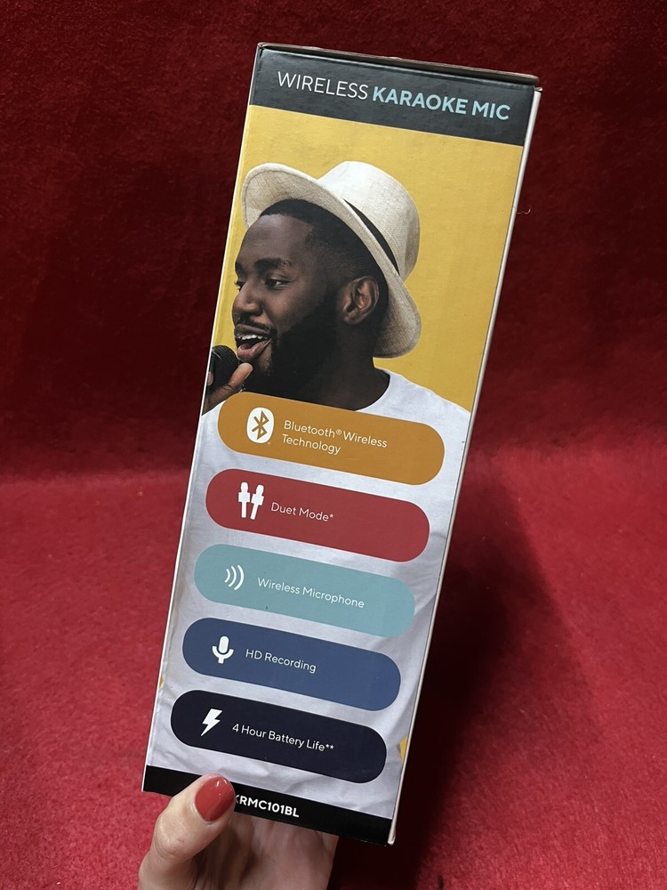 Core Innovations Karaoke Microphone (Black)