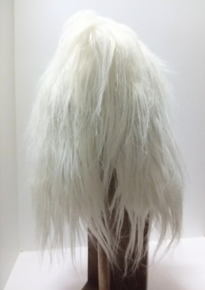 White Soft Rubber Wolf Mask