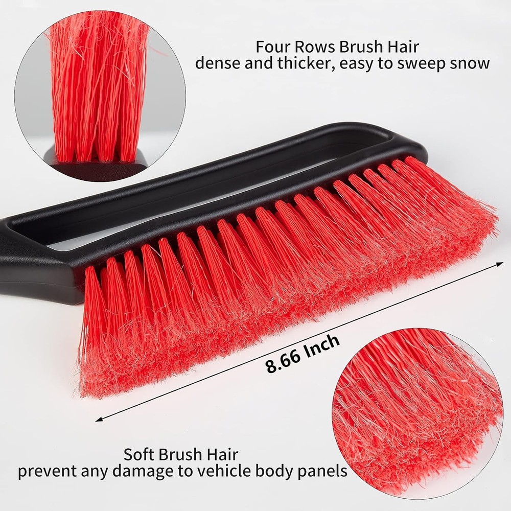 27" Snow Brush & Ice Scraper Combo 2-Pack