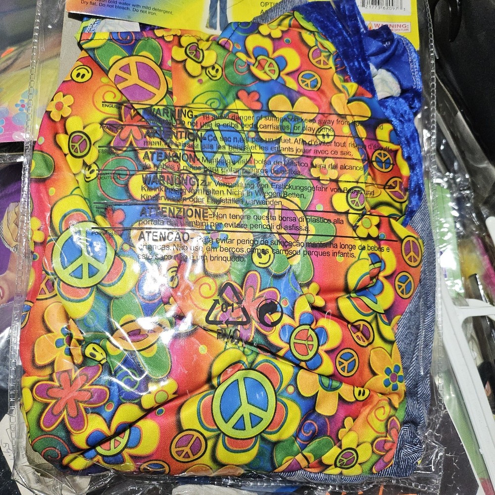 FORUM PLUS SIZE HIPPIE DUDE COSTUME