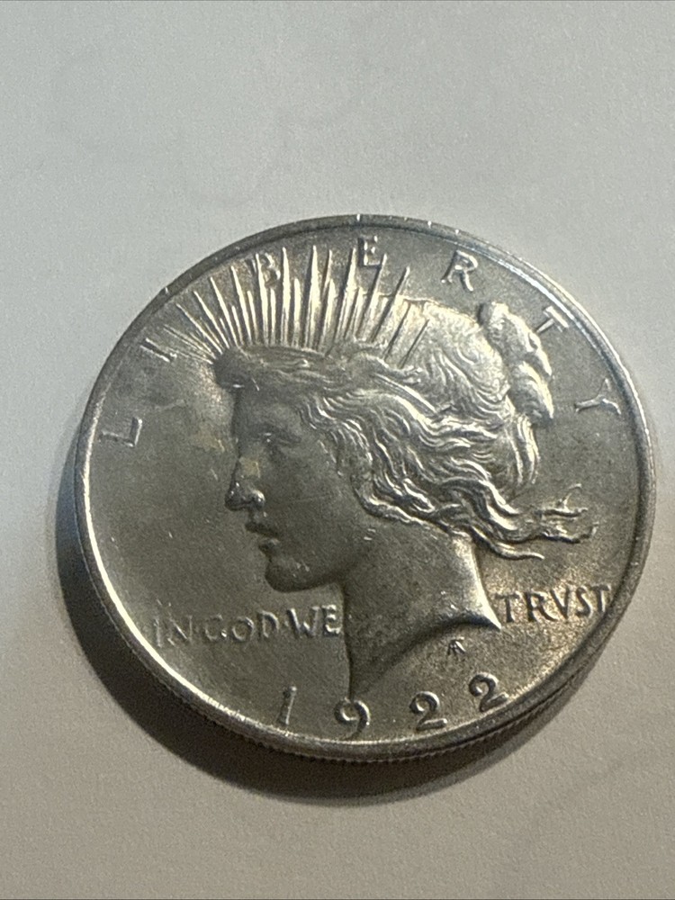 1922- $1 Peace Dollar, 90% Silver