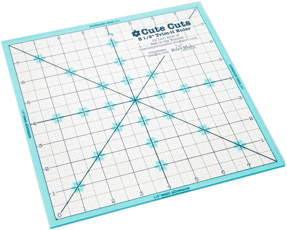 Riley Blake Trim It Square Ruler 8.5"-
