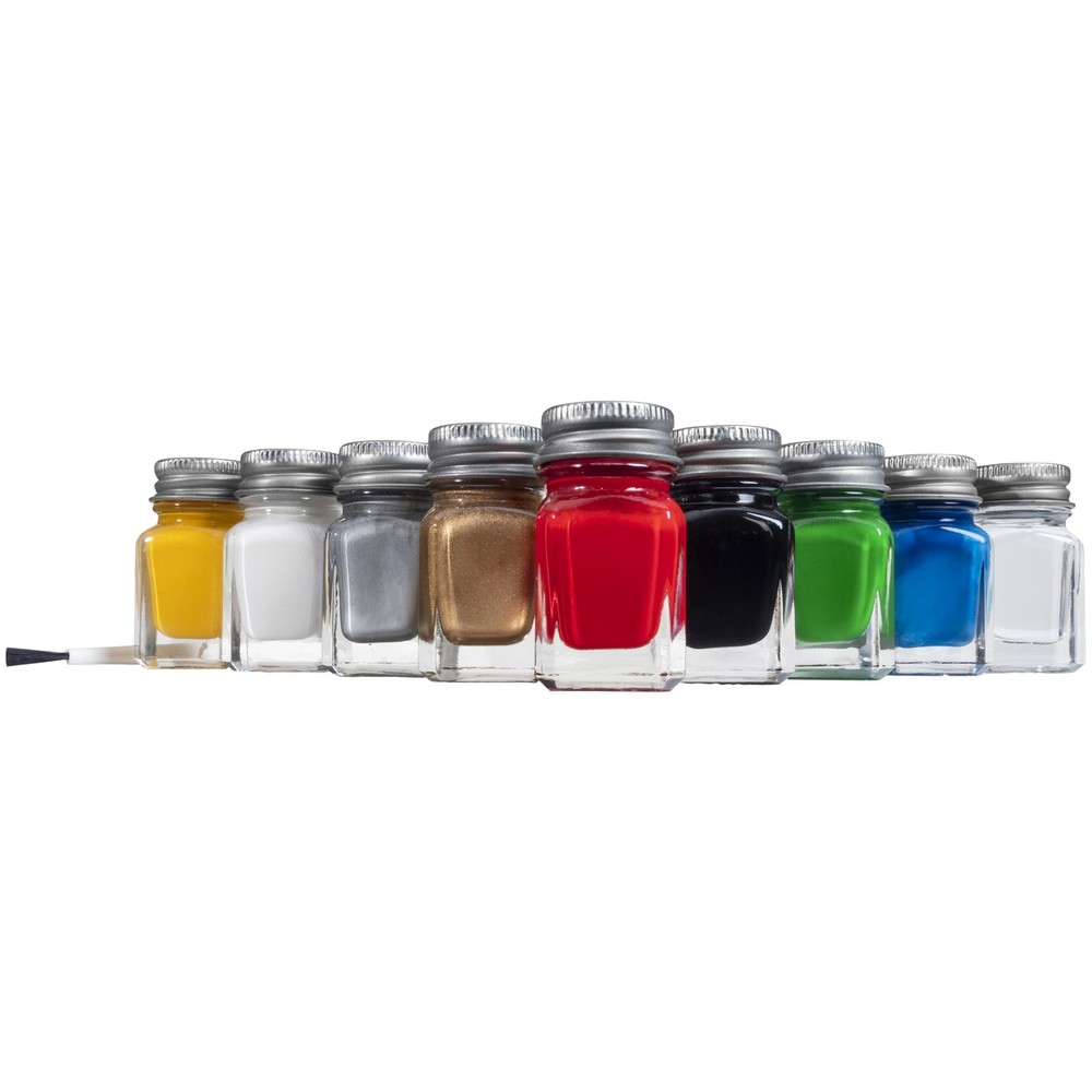 281231 Enamel Paint Set, 10 Piece Set