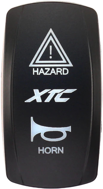 XTC POWER PRODUCTS Dash Switch Rocker Face - Switch Components