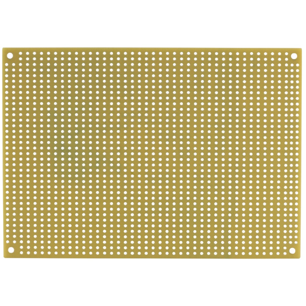 Black Perforated Large Hole Crossover Board Pair 5" x 7"