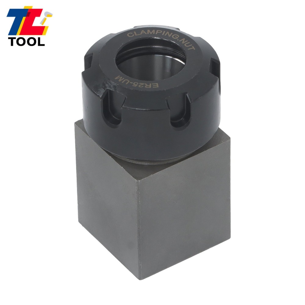 Square Collet Block Holder ER25 Fit for Precision Machining Work
