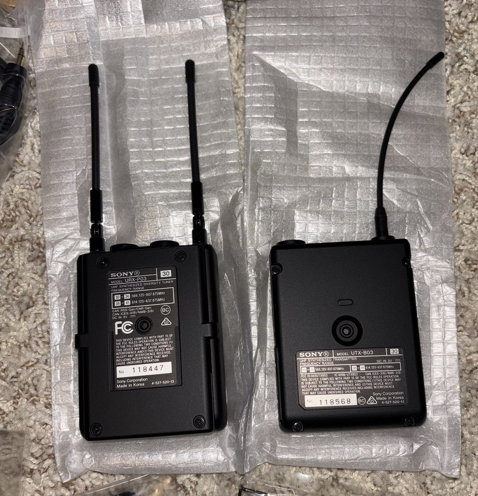 Sony UWP-D UWP-D11 UHF Wireless Microphone Package Digital Audio Processing